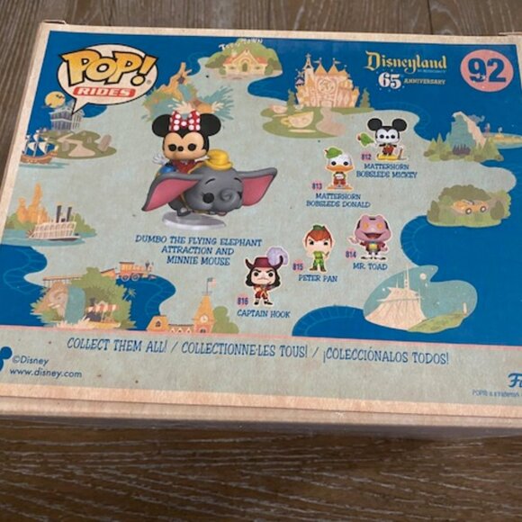 Dumbo the Flying Elephant Attraction - Disneyland 65th Anniversary Pop! by Funko - Picture 4 of 6